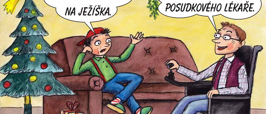 Ilustrace do časopisu Vozíčkář